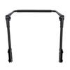 Foldable Wagon Push Handle Replacement Wear Proof Stainless Steel Universal Camping Cart Pull Rod Attachment