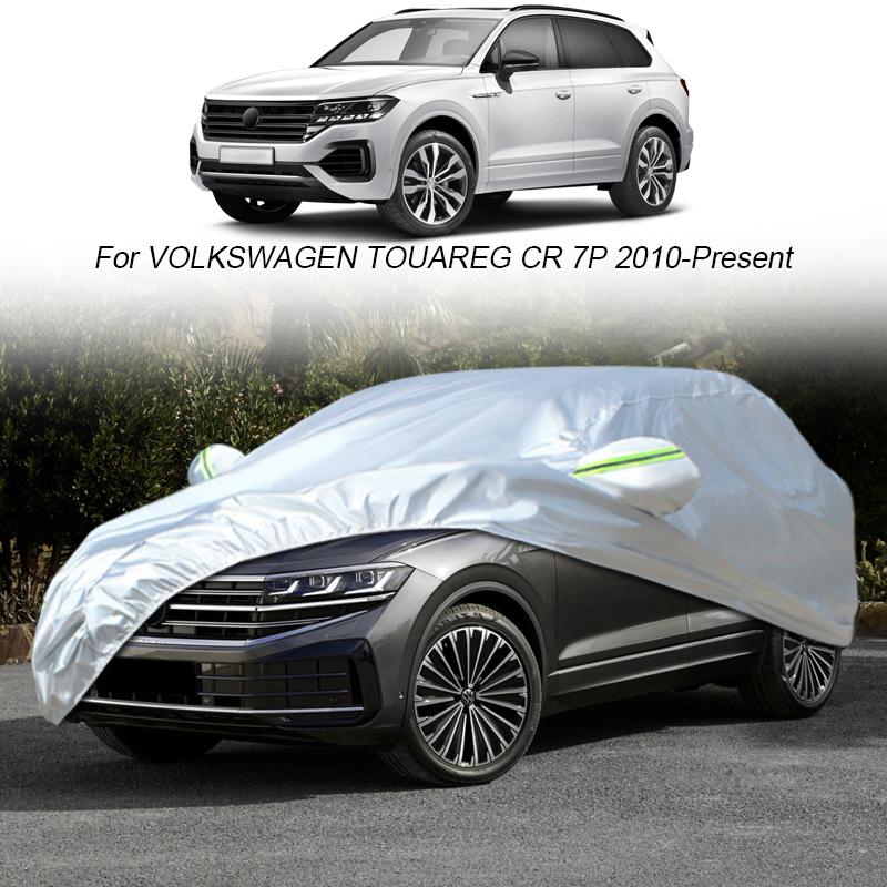 Auto Abdeckung Regen Frost Schnee Staub Wasserdicht Für Volkswagen Atlas Teramont T-CROSS TAIGUN T-ROC TAIGO NIVUS THARU TIGUAN TOUAREG CR