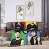 Michael Clifford 5 Second Super Warm Blanket  Travel Plush Throw Blanket Funny Living Room Flannel Bedspread Sofa Bed Cover