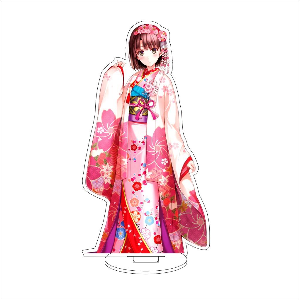 16CM Anime Fate Stay Night Cosplay Acrylic Stand Ornaments Shinji Matou/Archer/Matou Sakura Figure Stand Halloween Gifts
