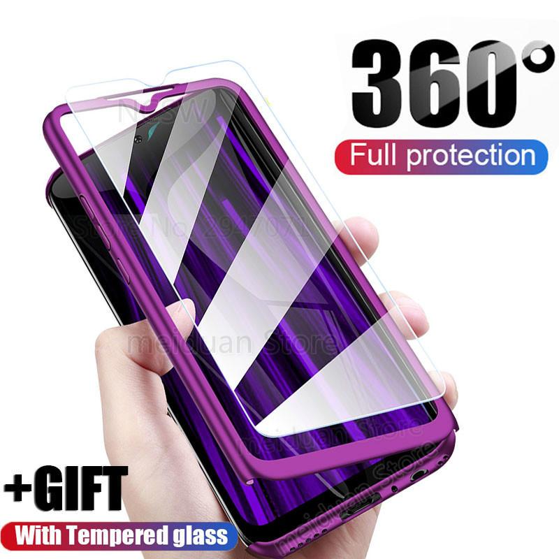 Buy 360 Full Cover Phone Case With Tempered Glass Flim For iPhone ...