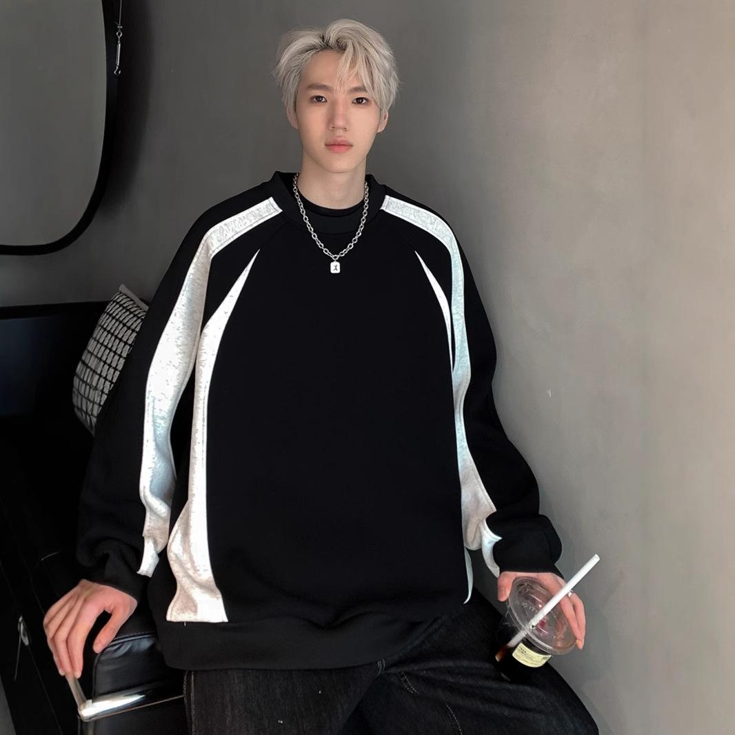 

Sweatshirt Men s New Autumn and Winter Loose Casual Jacket XXXL