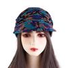 Foldable Earflap Floral Print Girls Cap Mom Hat Ethnic Style Cap Peaked Cap Women Hat Baseball Cap
