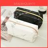 Korean Style Large Capacity Pencil Case With Leather Material For Schoolgirls And Students