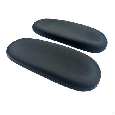2x Office Chair Armrest Replacement Pads Universal Smooth Easy To Clean Installation Utility
