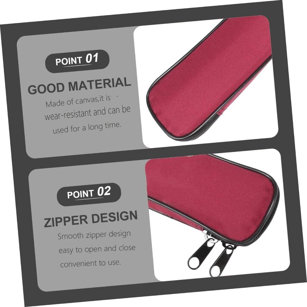 Protective Bamboo Flute Storage Shoulder Bag Canvas Flute Case Piccolo Pouch  Musical Instruments