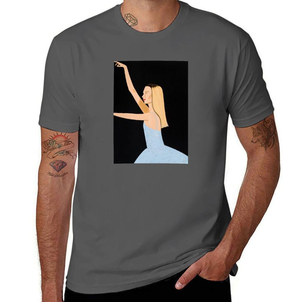 Dancer Alex Katz Tshirt Retro Graphic Print Tshirt