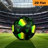 Green Neon Lines Size Soccer Ball High Elasticity Match Universal Unique Soccer Gift Football Suitable For Both Training And Competition