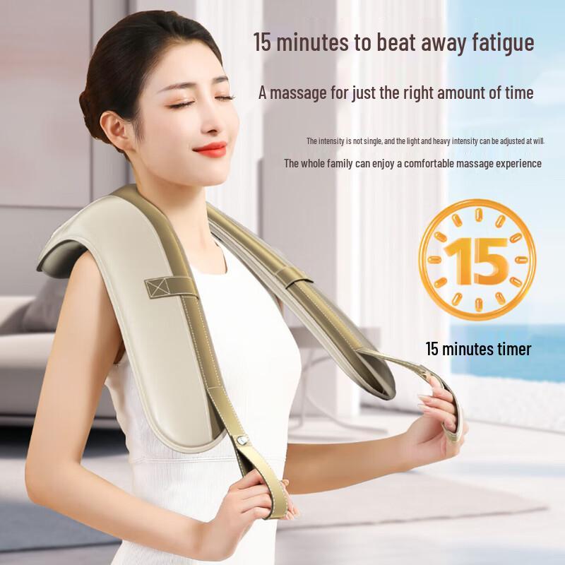 Chigo Percussion Shoulder & Neck Massage Shawl CN Plug (adapter Included)