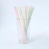 Biodegradable Thickened Colored Paper Straws for Parties