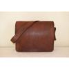 Bag Leather Vintage Men's Messenger Shoulder Laptop Satchel Briefcase