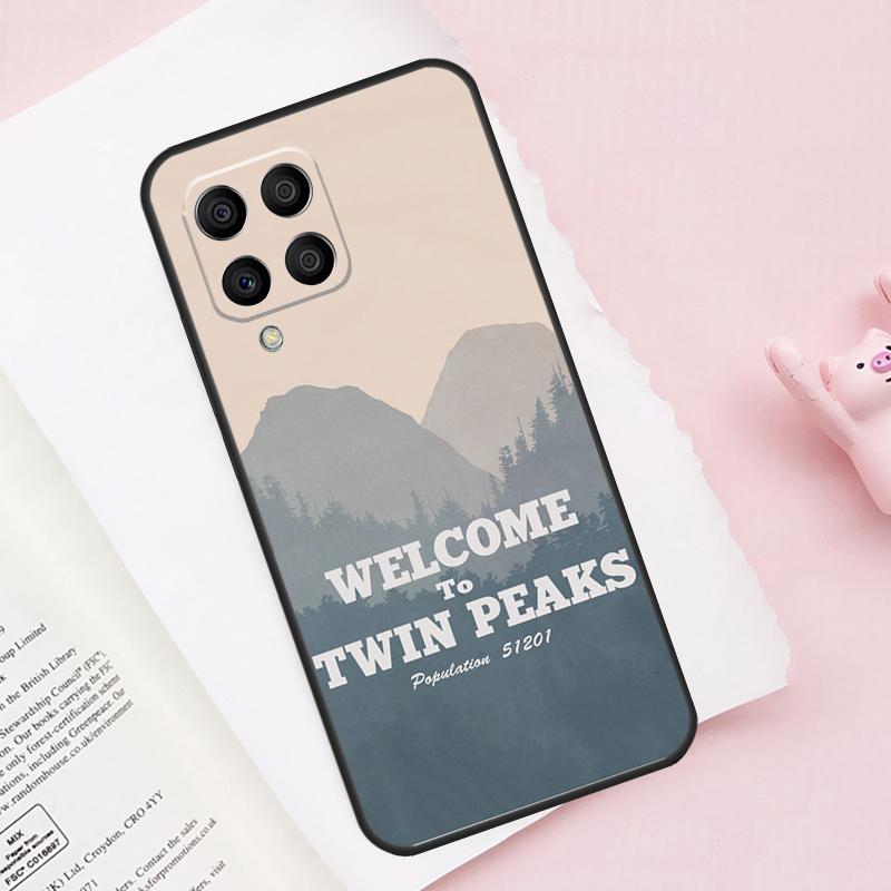 Welcome To Twin Peaks Case For Samsung Galaxy M16 M36 M56 M21 M20 M23 M31 M11 M54 M14 M34 M13 M52 M32 M12 M15 M55