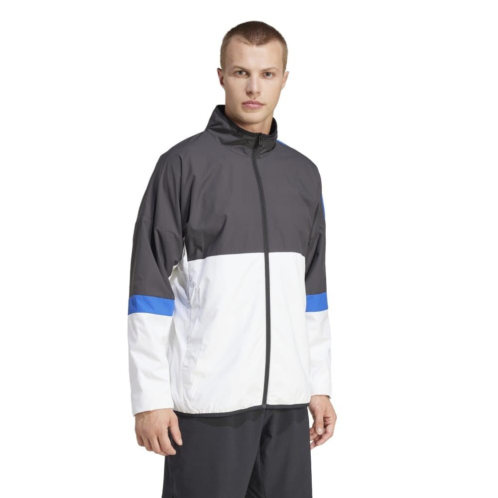 Jacket Warm Tennis Windbreaker JOJ86 Royal [Adidas] Men's Black/White/College (IW2928) J/M