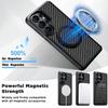 Mobile Phone Case Magnet Wireless Charging 360° Rotating Stand Faux Leather Ring Buckle for Samsung Galaxy S26 Ultra S25 S24 S23