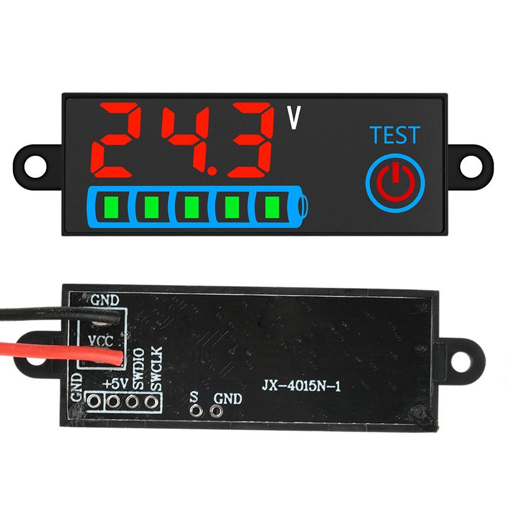 3S-14S DC7-55V Acid/Lithium Universal Battery Charge Indicator Board Battery Level Indicator Voltage Battery Charging Tester