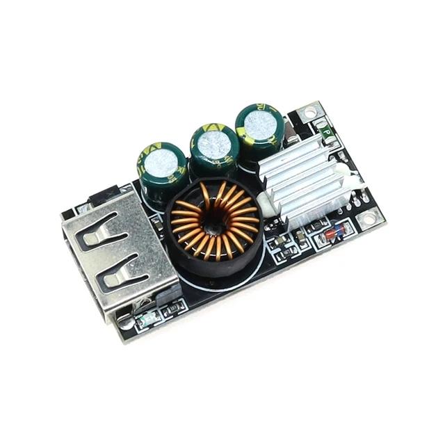 QC3.0 Apple Huawei MTK Samsung DIY Fast Charger DC 5-32V 24W Step-down Module for Emergency Charging of Mobile Phone