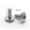 10-20pcs Big Flat Round Head Inner Hexagon Screw Bolt M6 6mm M6X16 Dark Silver for Motorcycle Scooter ATV Moped Plastic Cover