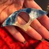 Ocean Beach Book Page Holder Handcrafted Thumb Ring Page Holder Resin Coastal Reading Accessories Gift for Book Lovers Literary Teachers