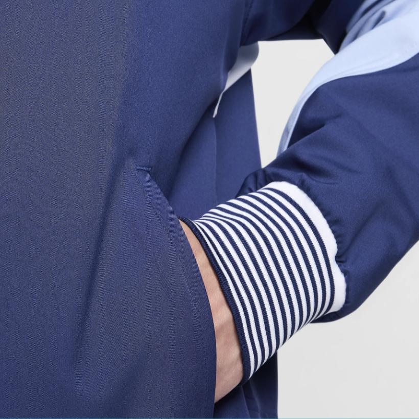 Nike Tottenham Hotspur Strike Retro Sports Stand Collar Jacket Men Jacket Binary-Blue Cobalt-Blue White HF1829-424