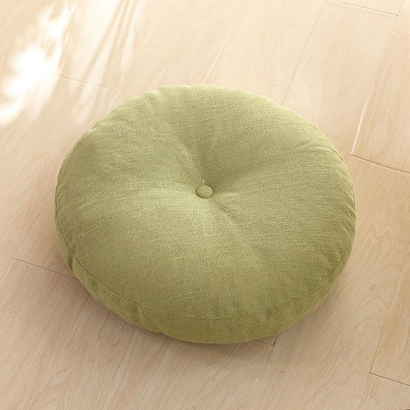 Round Floor Pillow for Adults, Meditation Floor Cushions Chenille Fabric Seat Pads Pillows Cushion for Living Room Balcony