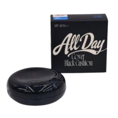 Ganz Tages Abdeckung Schwarzes Kissen Set (Haupt + Nachfüllung) – Langanhaltende Full-Coverage Cushion Foundation 5 Nuancen