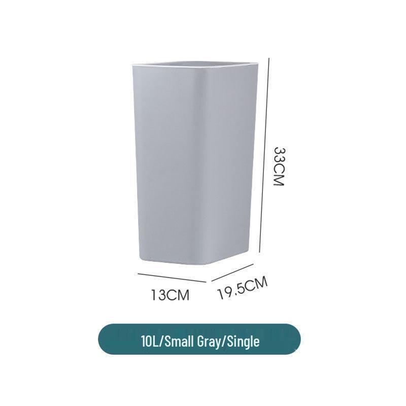 Søppelbøtte med trykknapp-popup-lokk for kjøkken, bad eller restaurant