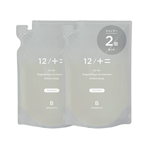 Kimura Soap 12/JU-NI [Shampoo 2-pack] Refill Set 450ml (Smooth Type-B)