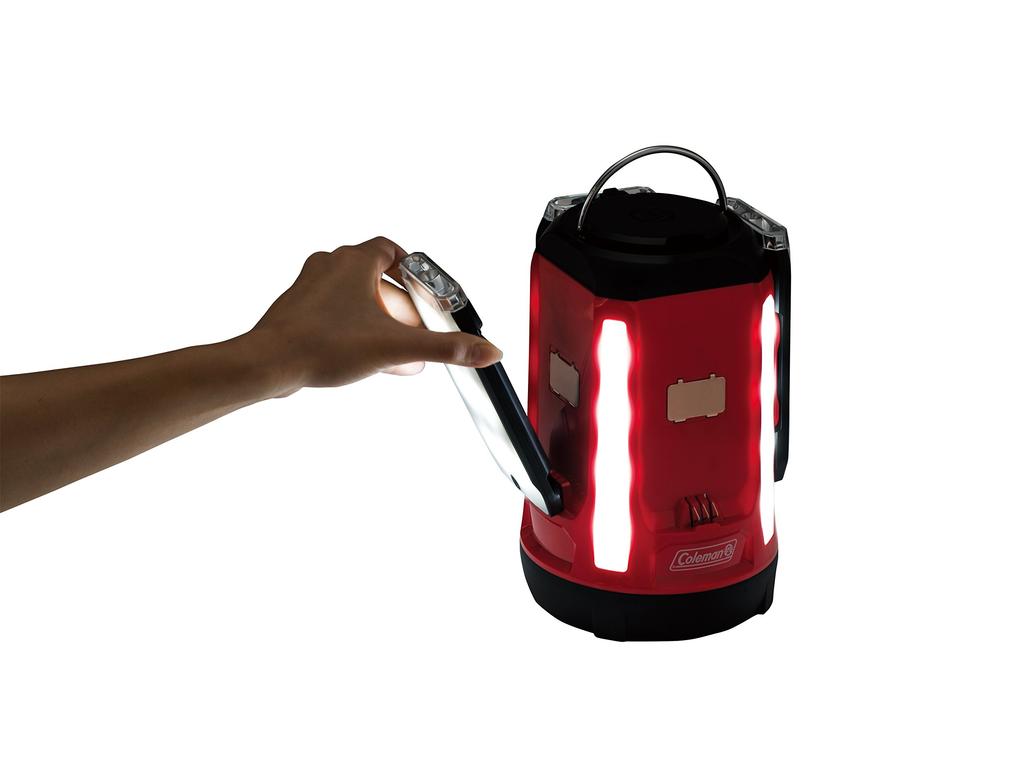 Coleman Multi-Panel Lantern with LED and USB Port
