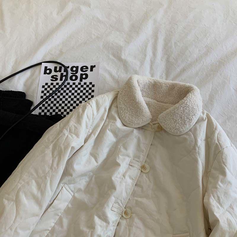 Khaki Reversible Lambswool-Cotton Jacket Women's Petite Autumn/Winter Trend 2025