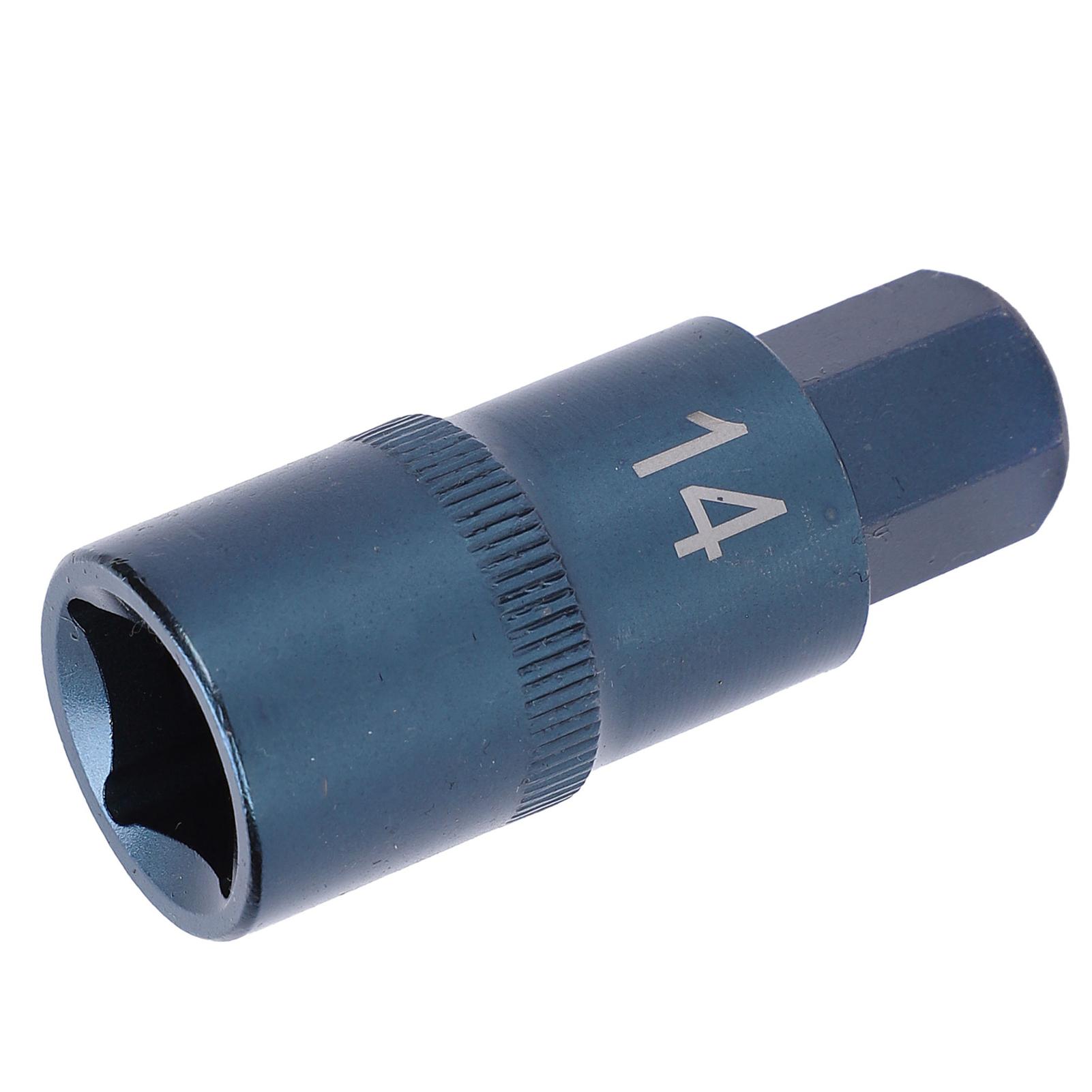 

Socket Bit Hex S2 Alloy Steel Pneumatic Electric Quick Wrench Tool RustProof Hardware H14