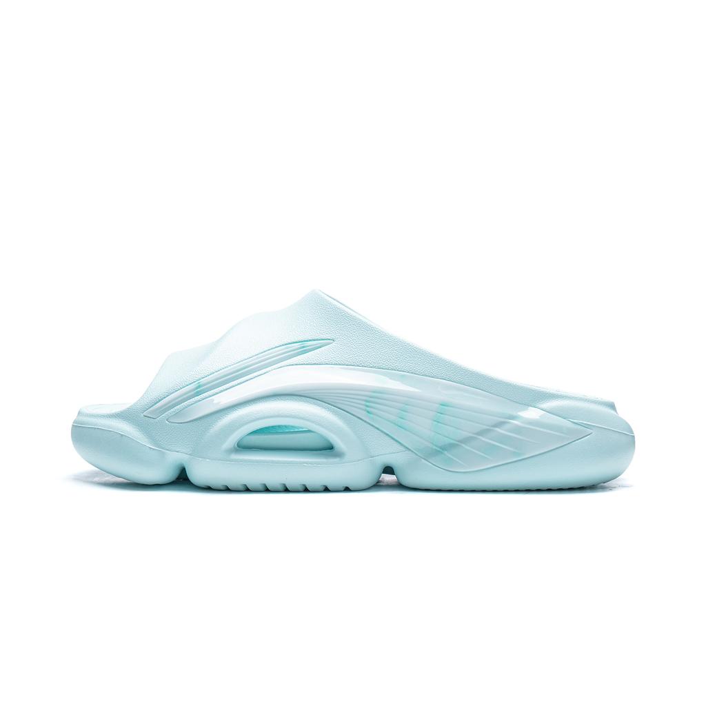 Li Ning Badfive Slide Dämpfende Sportschlappen Unisex-Hausschuhe Hellblau ABTV007-14A