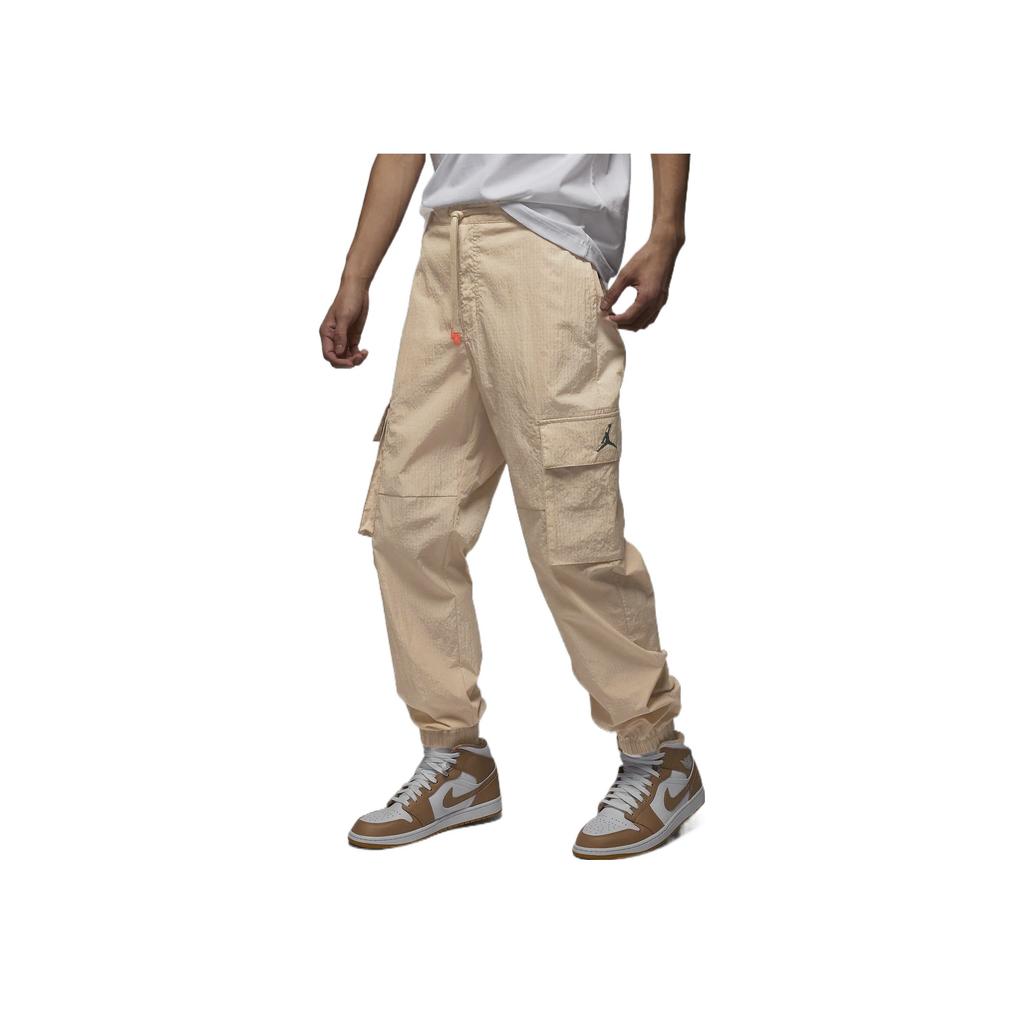 New JORDAN Knitted Sweatpants Men Khaki DV7581-277