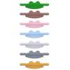 Universal Silicone Cup Sleeve with Cute Cartoon Strap - Adorable & Secure Handle for 7cm Mugs