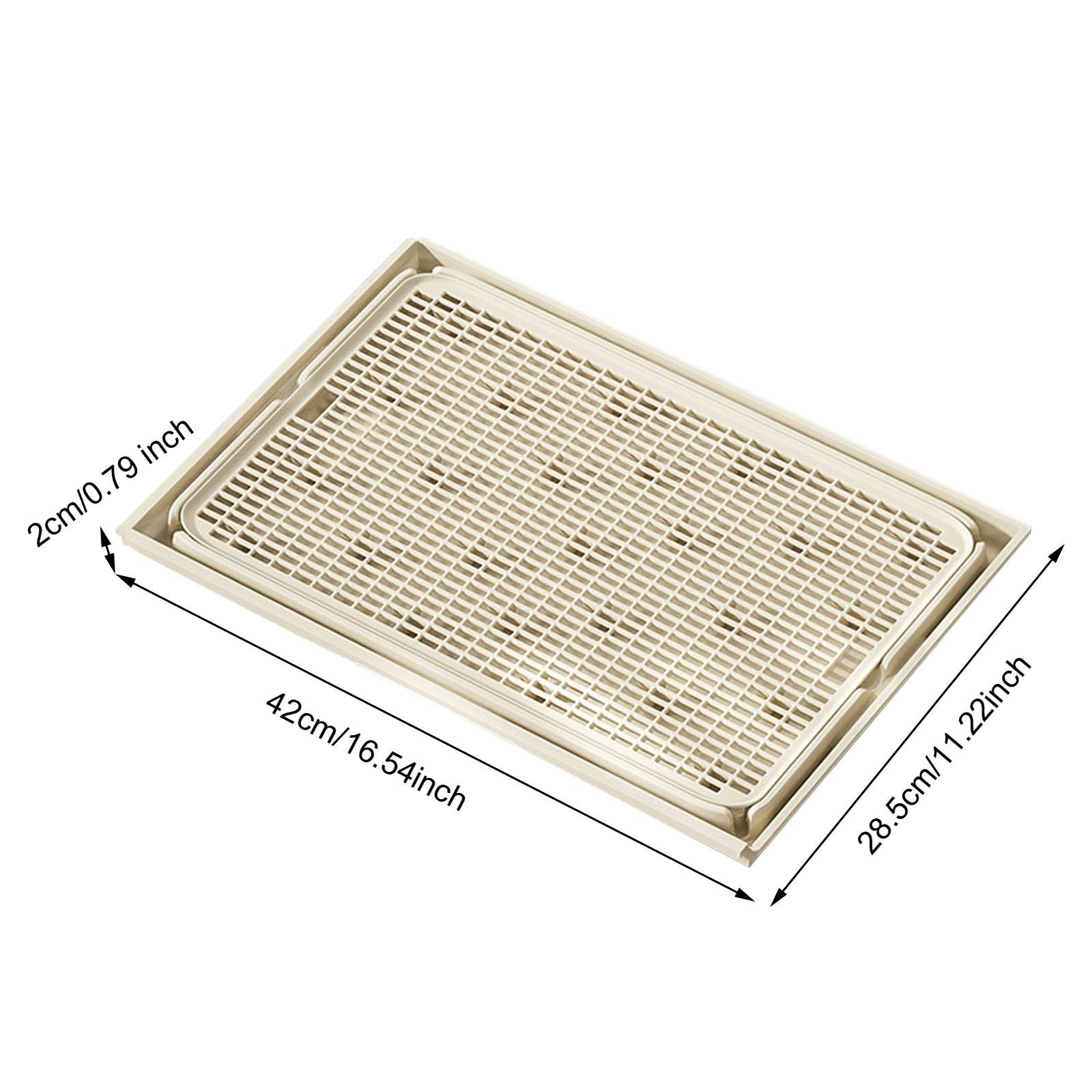 Cat Litter Mat Kitty Litter Mat Lightweight Sturdy Kitty Litter Trapping Mat Waterproof Non Slip Litter Boxes Trapping Mat Boxes кофейный