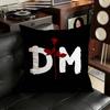 DDepecheMode Pillow Case Antidustmite Pillowcase Invisible zipper silky short plush Sofa cushion cover