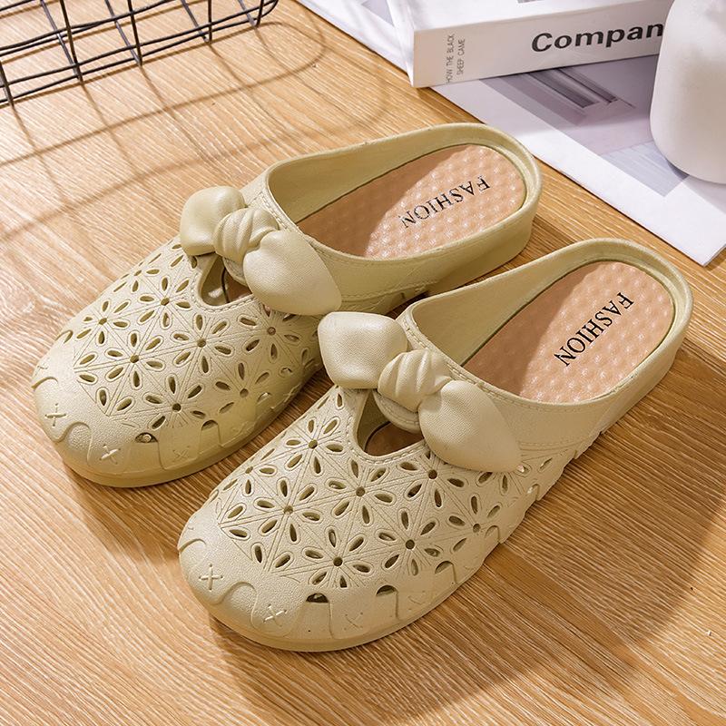 Closed Toe Clogs for Women Slip-On Mules Comfortable Women's Dress Mule & Clog Shoes Summer Slippers Outdoor Beach Slide Sandals Quick-Dry Water Shoes
