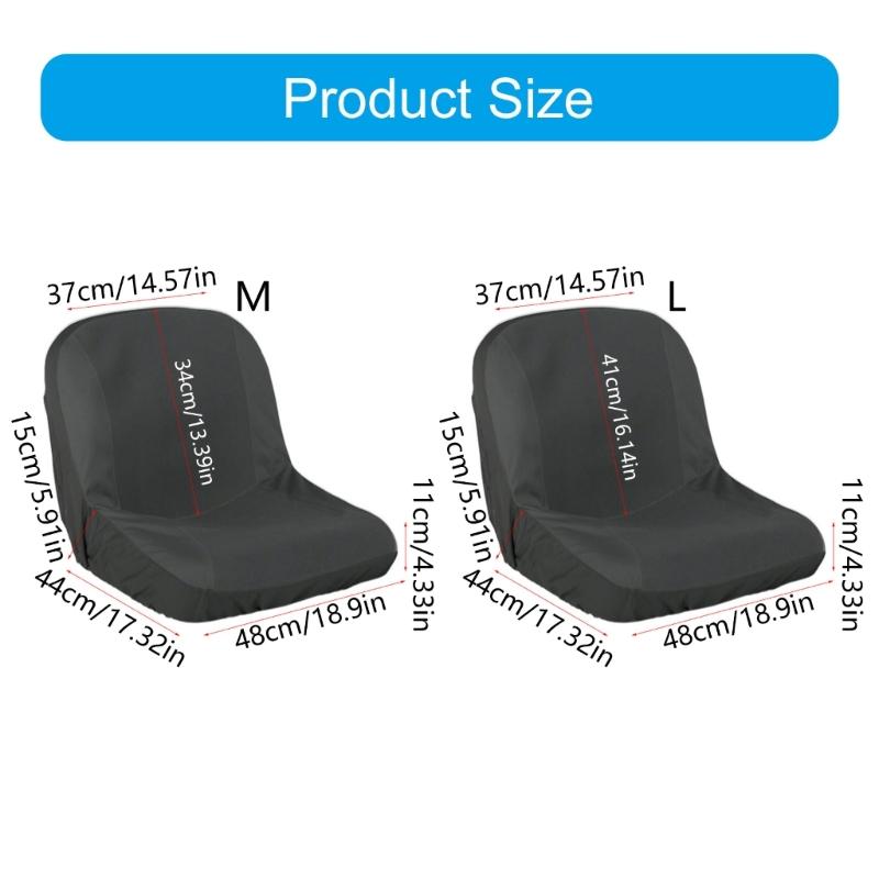 Multifunctional Lawn Mower Seat Cover Offers Superior Protection for Home Garden and Farm Use Extended Seat Longevity