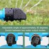3-Arm Lawn Sprinkler Adjustable 360-Degree Rotating Garden Sprinkler Large Area Coverage Sprinkler for Yard Watering Kids Pets Playing
