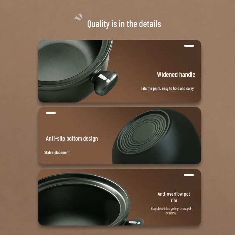 Kangbakh Double Mineral Titanium Ceramic Casserole Pot