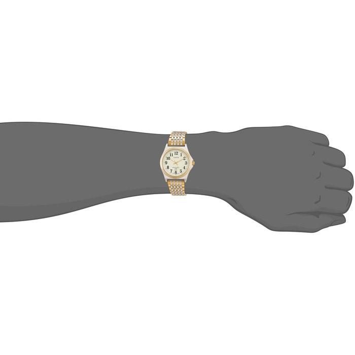 J-AXIS Watch 5 ATM Water Resistant Easy-to-Read Series Analog Simple NAG52 Men's Two-Tone Gold