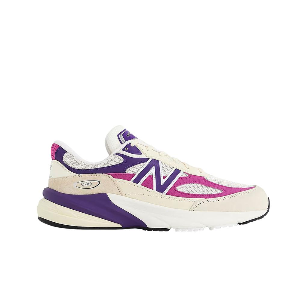New Balance 990v6 Made In Usa Limestone Magenta