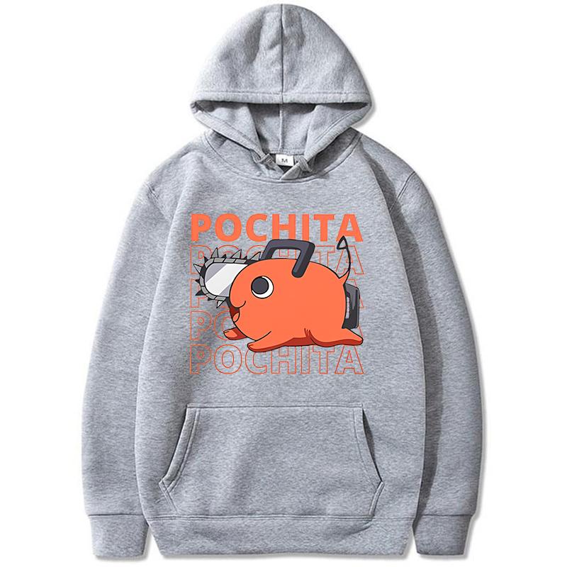 New Style Anime Hooded Sweatshirt - Unique Popitata Pattern Printed Sport Shirt - Fall/Winter Style - Casual and Fashionable