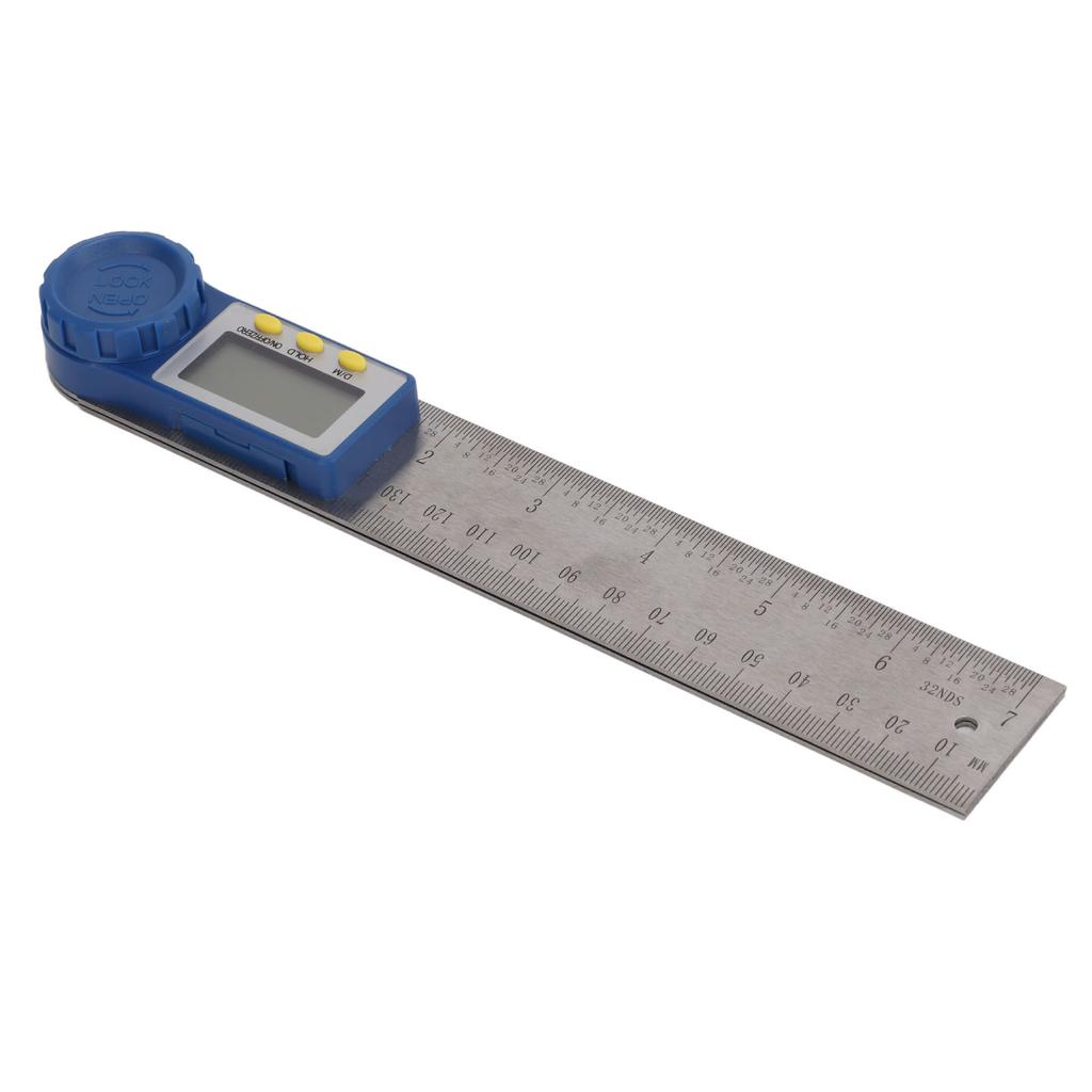 Digital Protractor Multifunctional Angle Ruler Finder Meter Stainless Steel Woodworking Ruler Goniometer