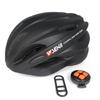 Bike Ride Turning Warning Light Helmet Mountain Bike Night Ride Tail Light Colorful Glowing Helmet