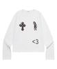 MUCENT Antique Cross Pony Long Sleeve Tee (2 Colors)