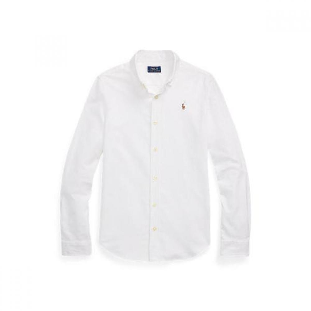 Polo Ralph Lauren Kids Girls Cotton Oxford Shirt 7 16