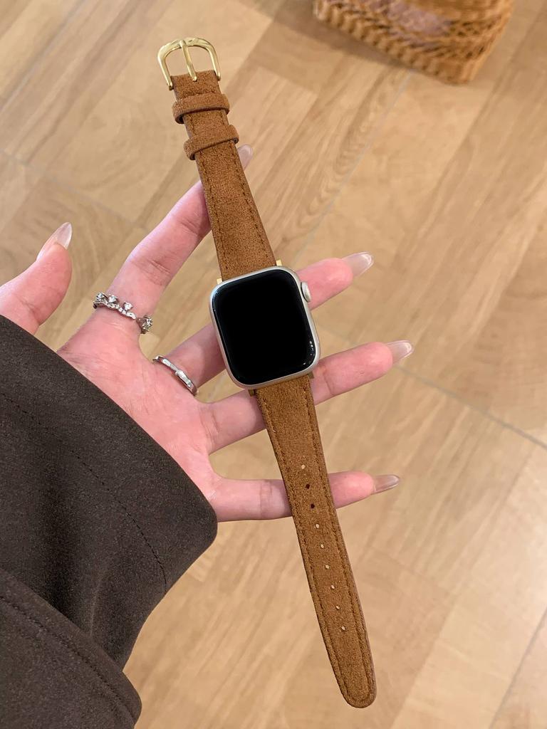Špičkový vysoce kvalitní semišový smyčkový pásek Pro Apple Watch dámský 44mm 40 45 41 49 42 38 Řada 11 10 9 8 SE 7 6 5 4 3 Řemínek