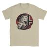 Haaland Viking Warrior Football TShirt Unisex Cotton Tops Shirts Vintage Norway Round Neck Short Sleeve