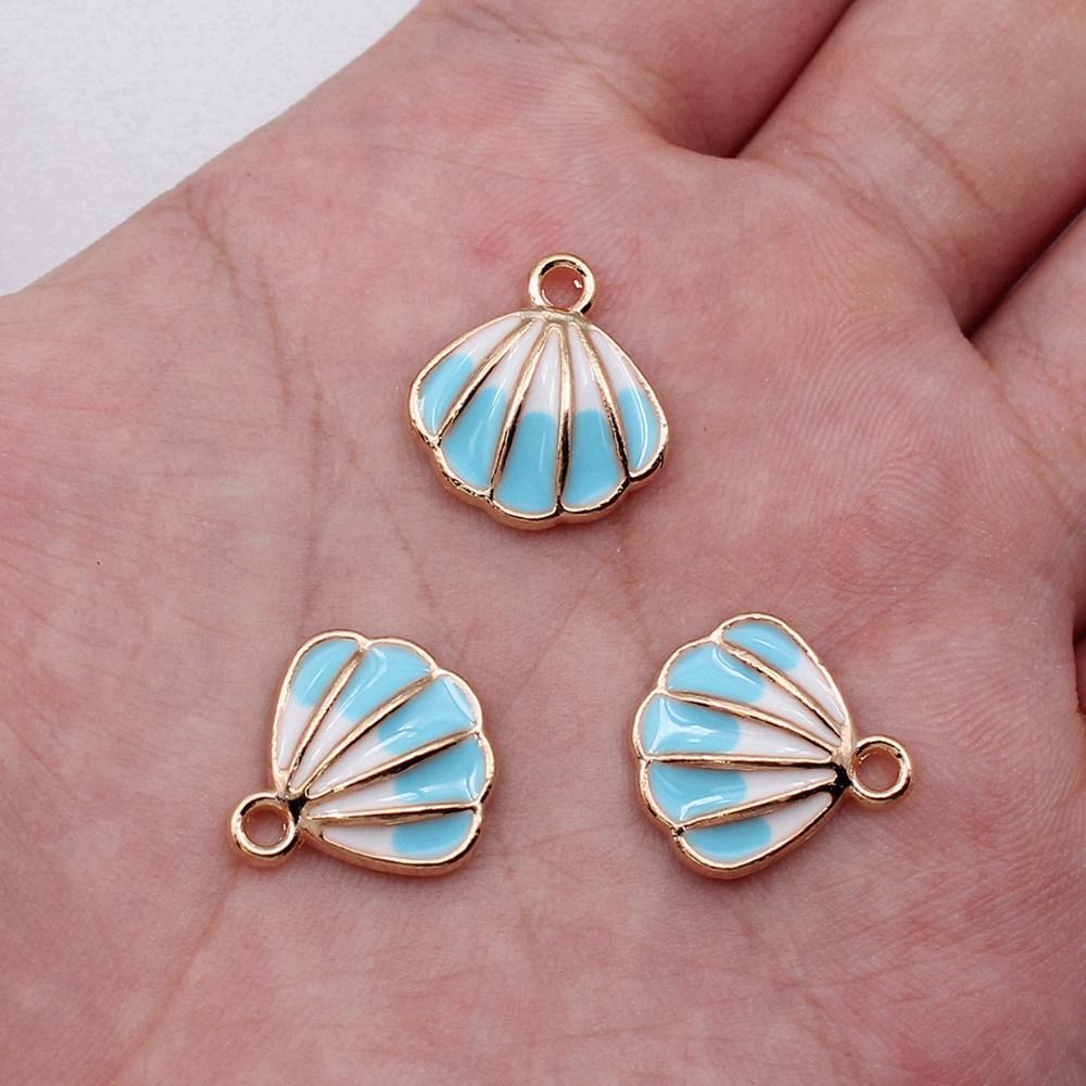 Charms Flamingo Mermaid Enamel Pendants Wedding Jewelry Findings QC054