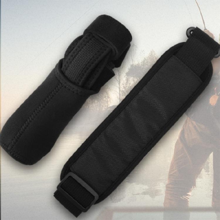 Fishing Sleeves Belt Rod Protector Replacement Fishing Rod Tip Covers Carrying Strap Length Adjustable Rod Cover